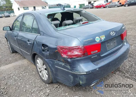 2009 Hyundai Sonata Limited V6 z USA, uszkodzony, nr VIN 5NPEU46F89H521397